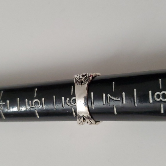 Sterling Silver 925 Illusion Setting Ring - Picture 6 of 7